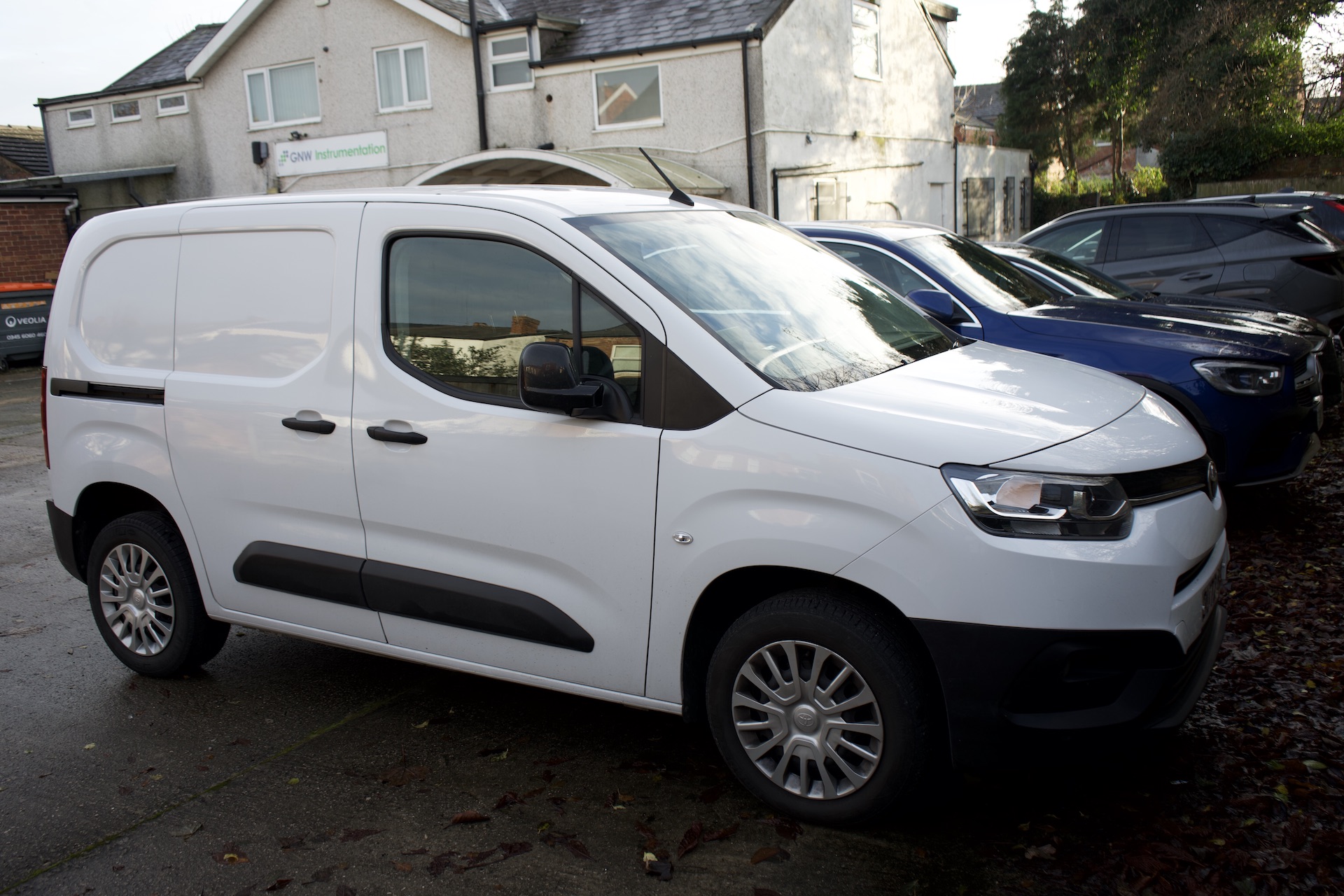 The van used for on-site calibration calls with GNW instrumentation